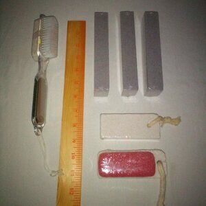 Pumice Stone Bundle (6): Various Size & Texture Foot Care. Callous Removers. New